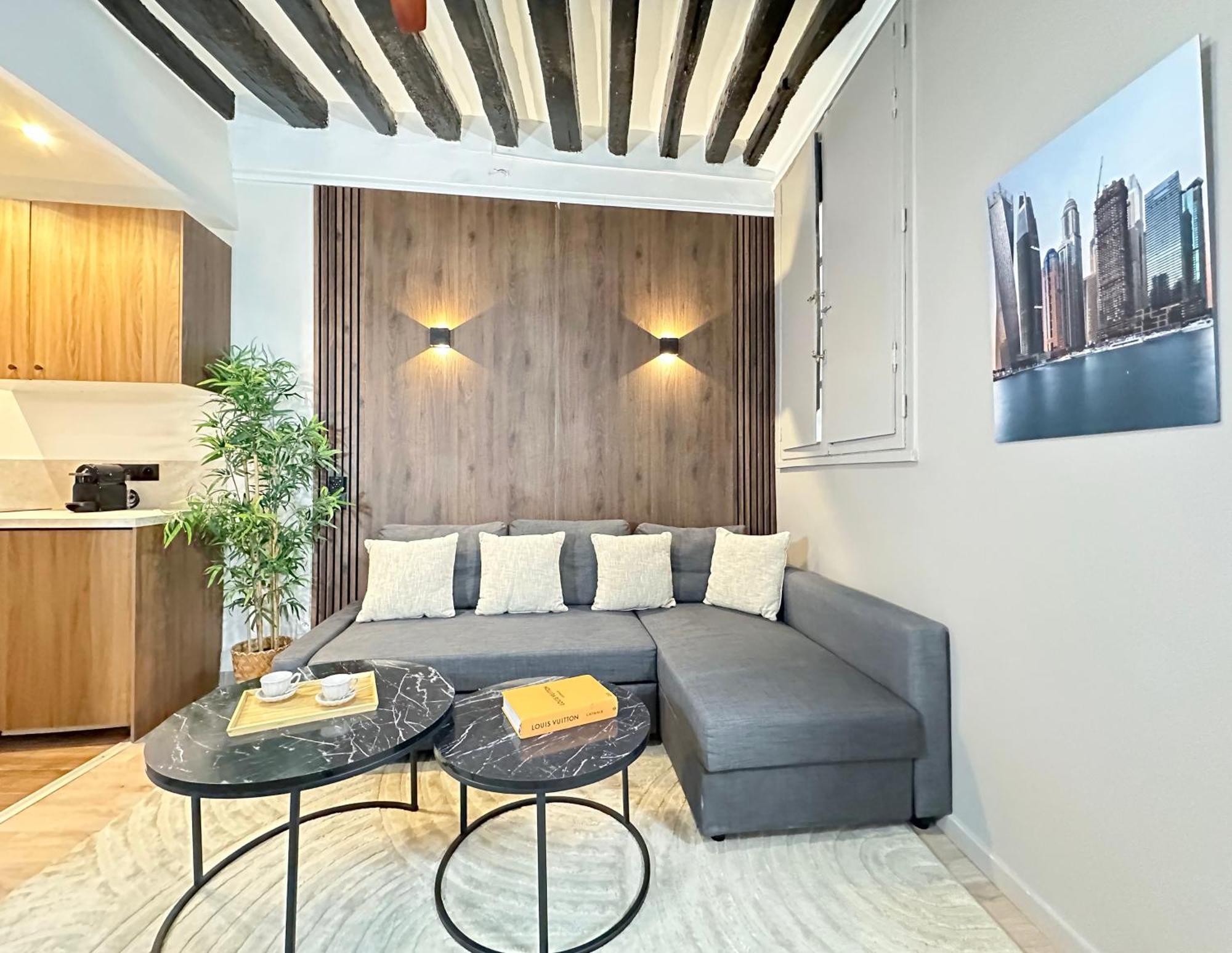 Chic Louvre Apartment Paris Exterior foto